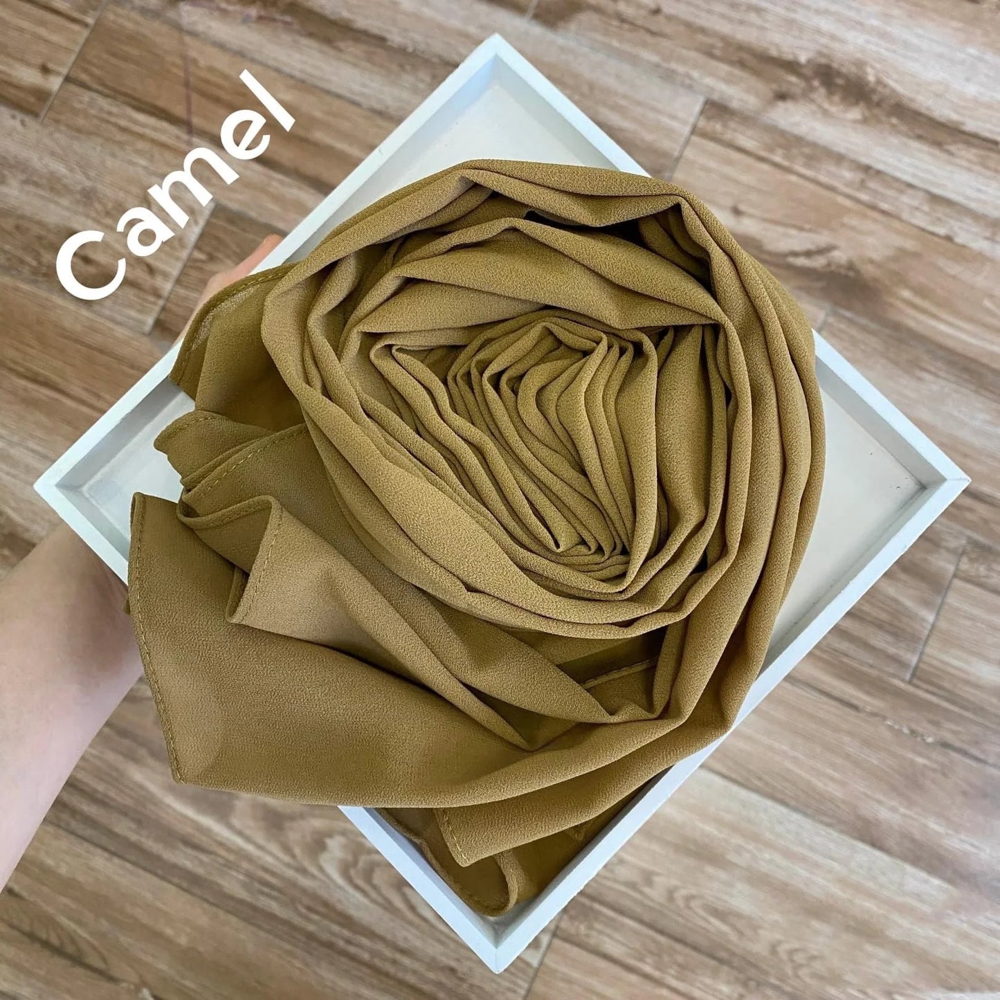 Foulard hijab mousseline prêt-à-porter 70x180 cm Naeloura — vue secondaire 5