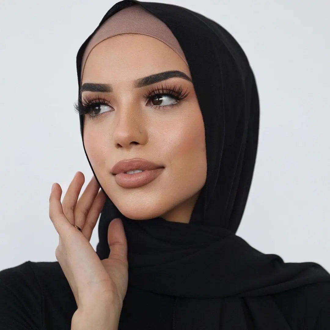 Hijab jersey coton doux 180 cm Naeloura — vue secondaire 5