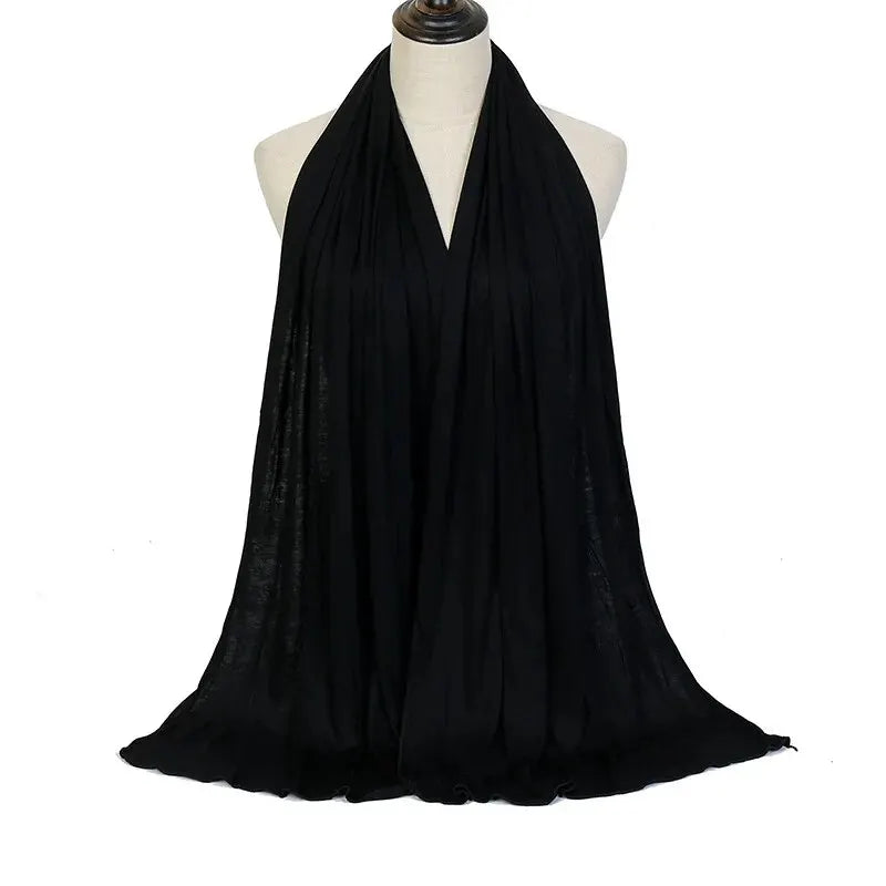 Foulard hijab jersey modal 170x60 cm Naeloura — vue secondaire 10