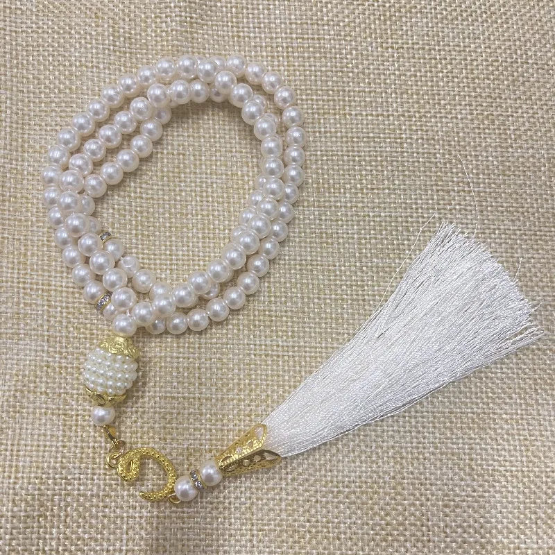 Misbaha 99 perles de verre Naeloura — vue secondaire 16