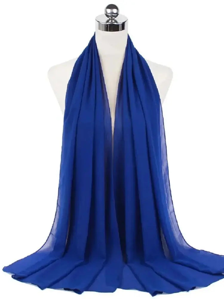 Foulard hijab mousseline prêt-à-porter 70x180 cm Naeloura — vue secondaire 53
