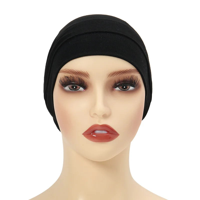 Bonnet sous-hijab modal extensible Naeloura — vue secondaire 4