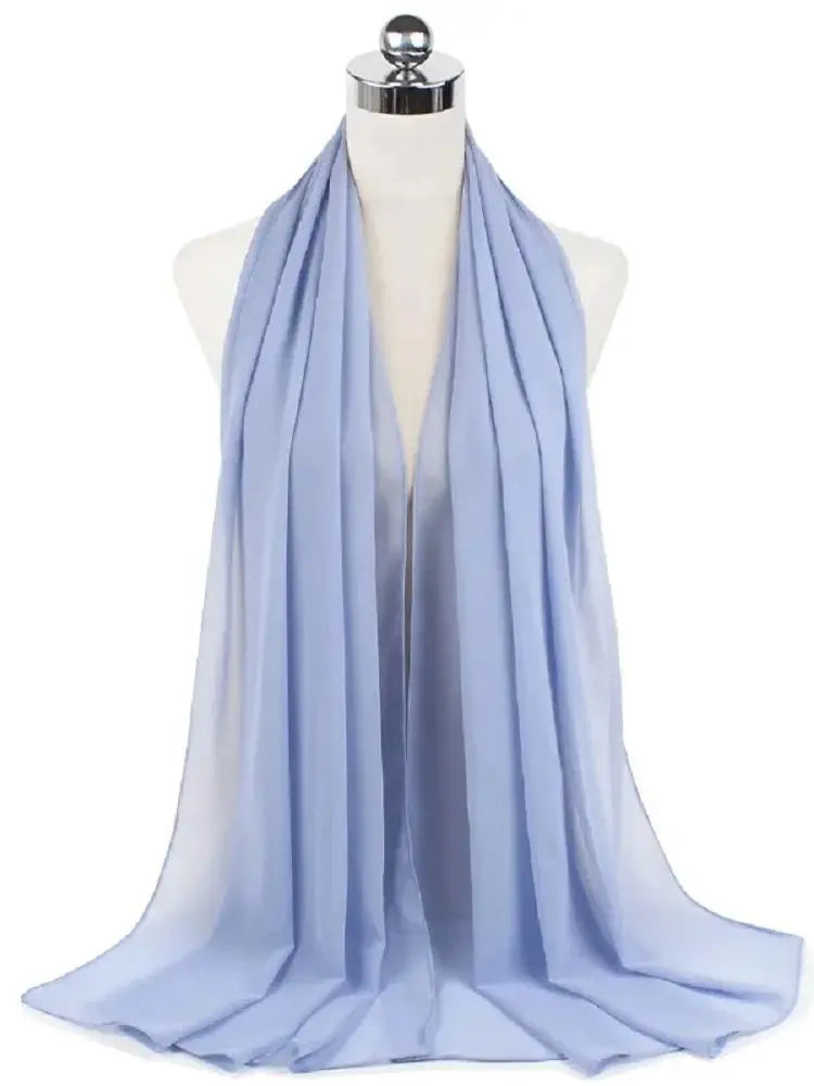 Foulard hijab mousseline prêt-à-porter 70x180 cm Naeloura — vue secondaire 26
