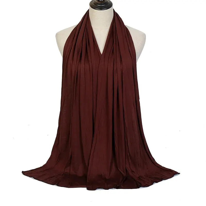 Foulard hijab jersey modal 170x60 cm Naeloura — vue secondaire 8