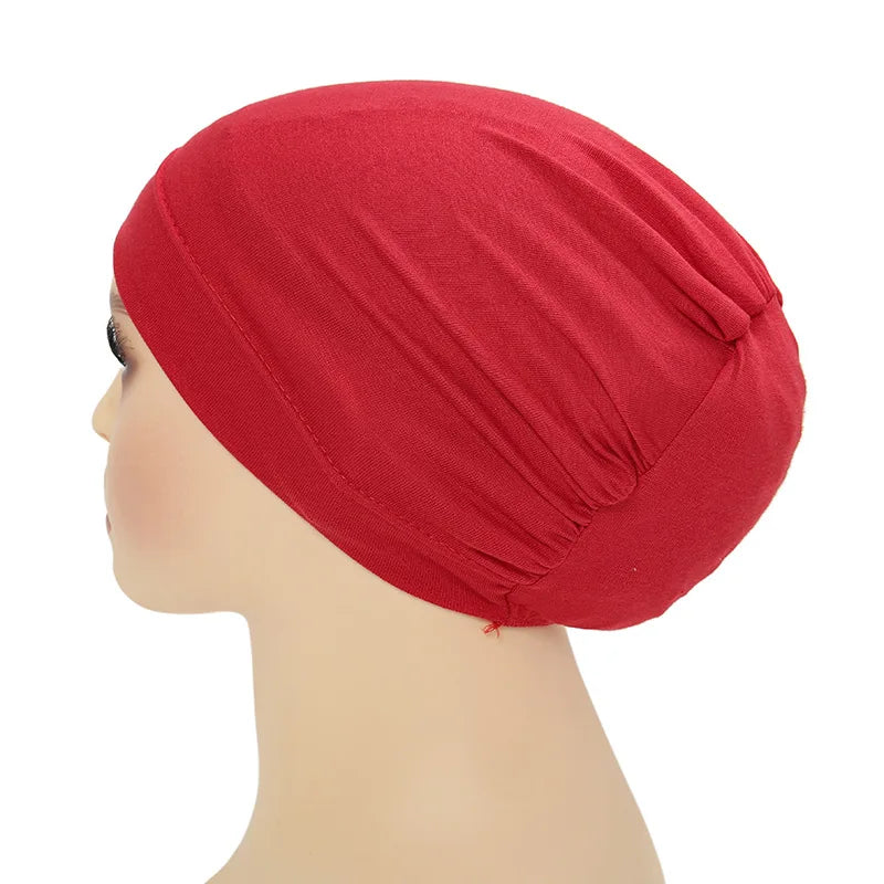 Bonnet sous-hijab modal extensible Naeloura — vue secondaire 12