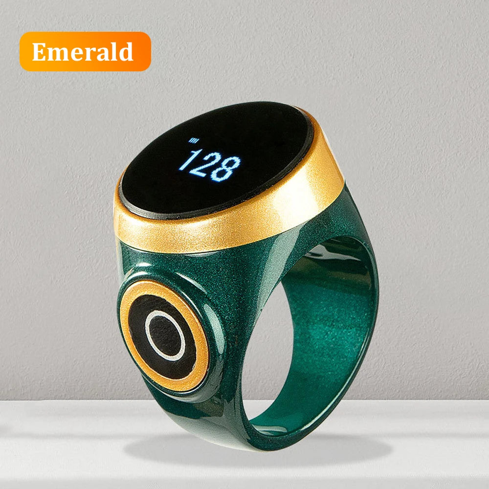 Bague tasbih tactile OLED compteur de zikr Naeloura — vue secondaire 10
