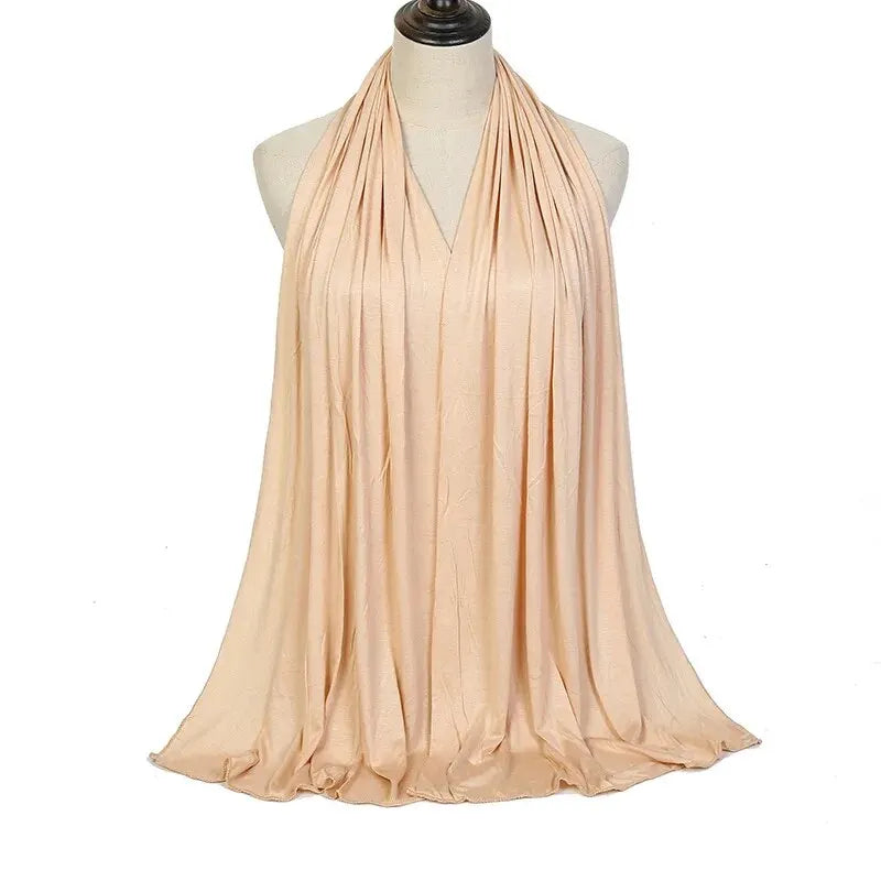 Foulard hijab jersey modal 170x60 cm Naeloura — vue secondaire 13
