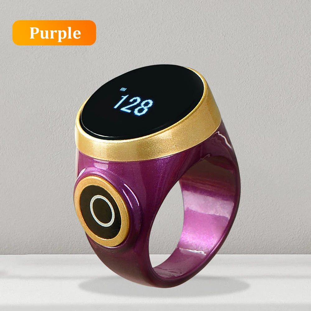 Bague tasbih tactile OLED compteur de zikr Naeloura — vue secondaire 9