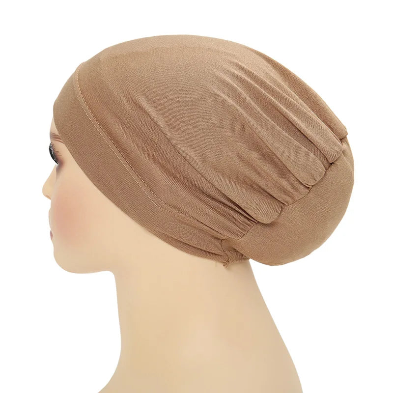 Bonnet sous-hijab modal extensible Naeloura — vue secondaire 13