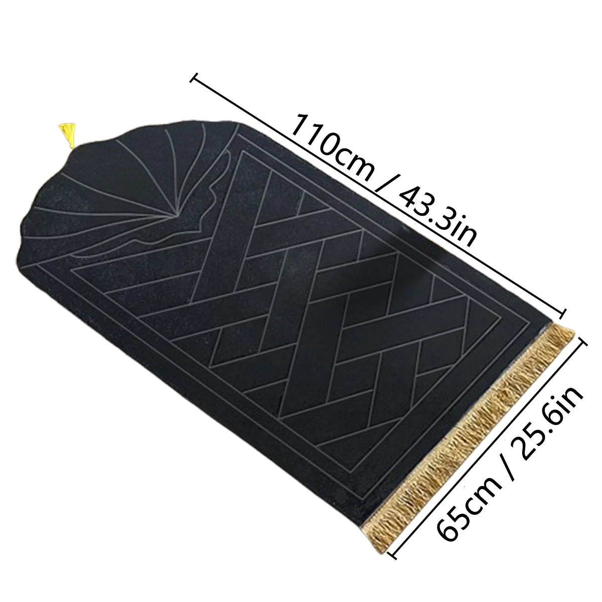 Tapis de prière rembourré Naeloura — vue secondaire 8