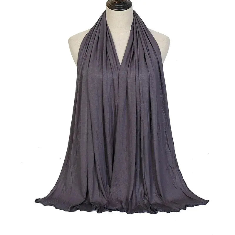 Foulard hijab jersey modal 170x60 cm Naeloura — vue secondaire 15