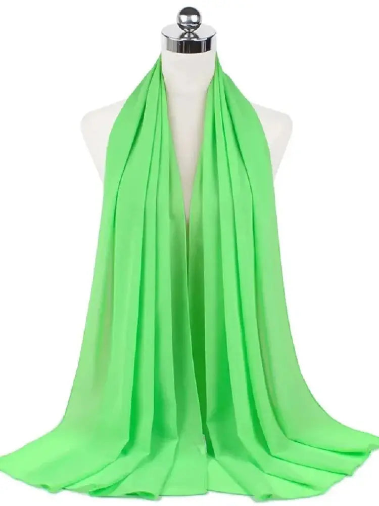 Foulard hijab mousseline prêt-à-porter 70x180 cm Naeloura — vue secondaire 61