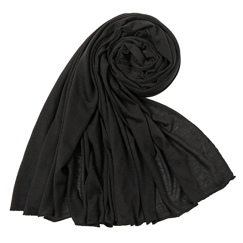 Hijab jersey coton doux 180 cm Naeloura — vue secondaire 15