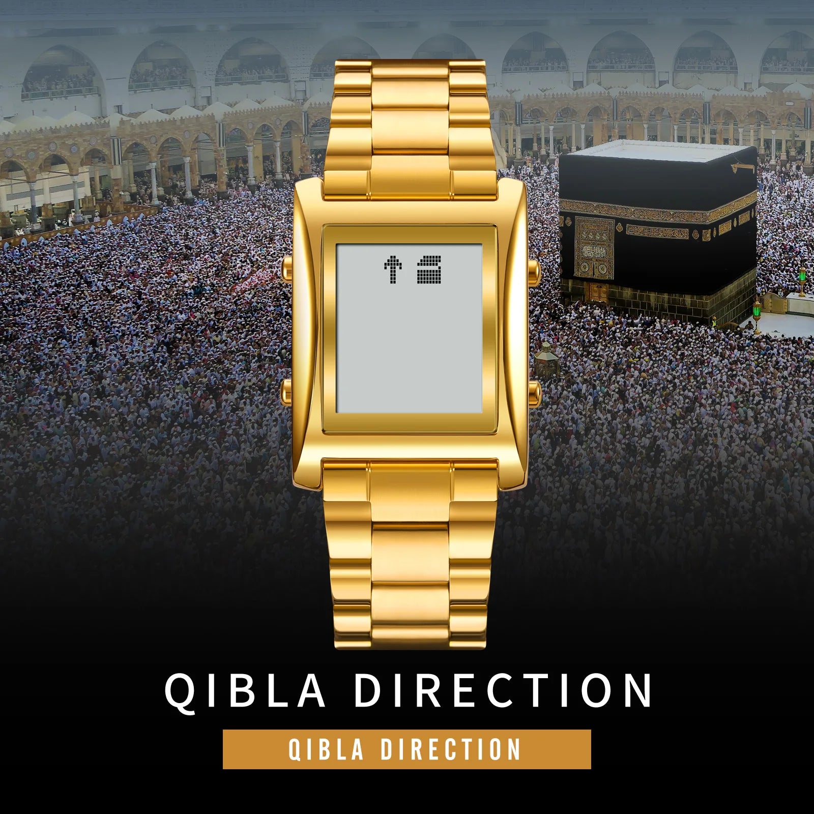 Montre Azan Premium Qibla Naeloura — vue secondaire 6