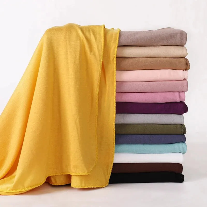 Foulard hijab jersey modal 170x60 cm Naeloura — vue secondaire 3