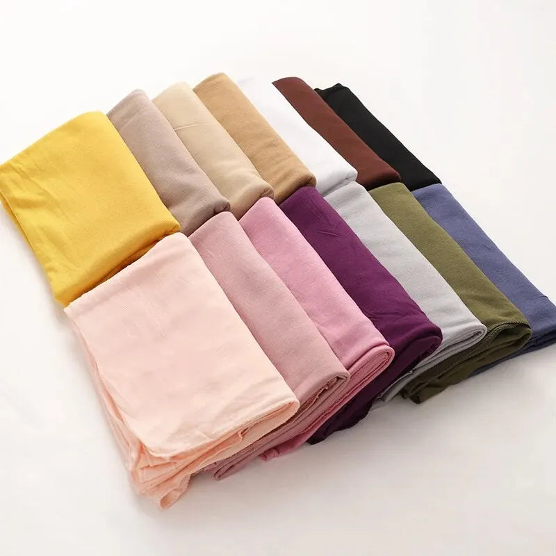 Foulard hijab jersey modal 170x60 cm Naeloura — vue secondaire 6
