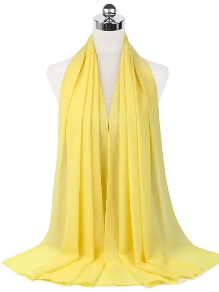 Foulard hijab mousseline prêt-à-porter 70x180 cm Naeloura — vue secondaire 59