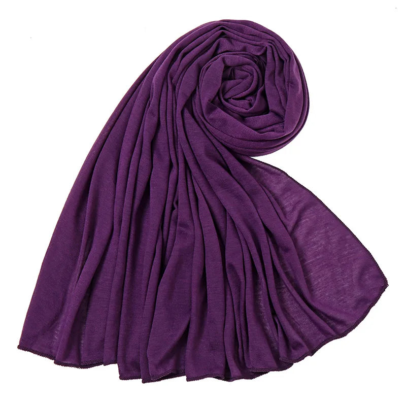 Hijab jersey coton doux 180 cm Naeloura — vue secondaire 31