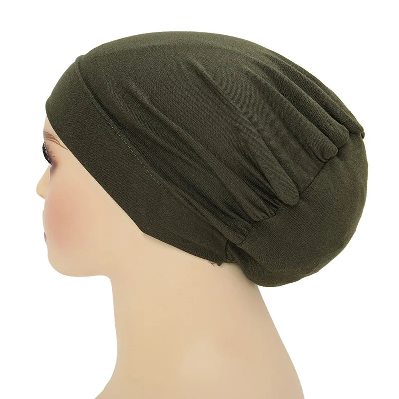 Bonnet sous-hijab modal extensible Naeloura — vue secondaire 18