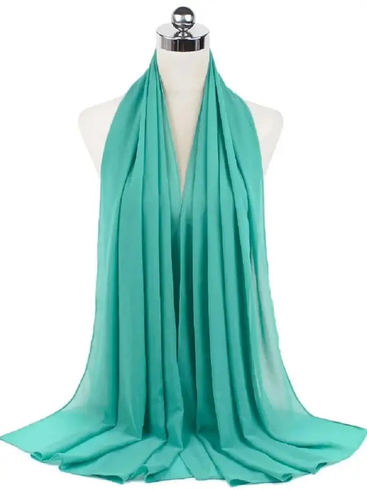 Foulard hijab mousseline prêt-à-porter 70x180 cm Naeloura — vue secondaire 65