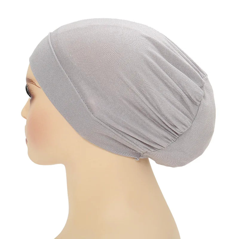 Bonnet sous-hijab modal extensible Naeloura — vue secondaire 8
