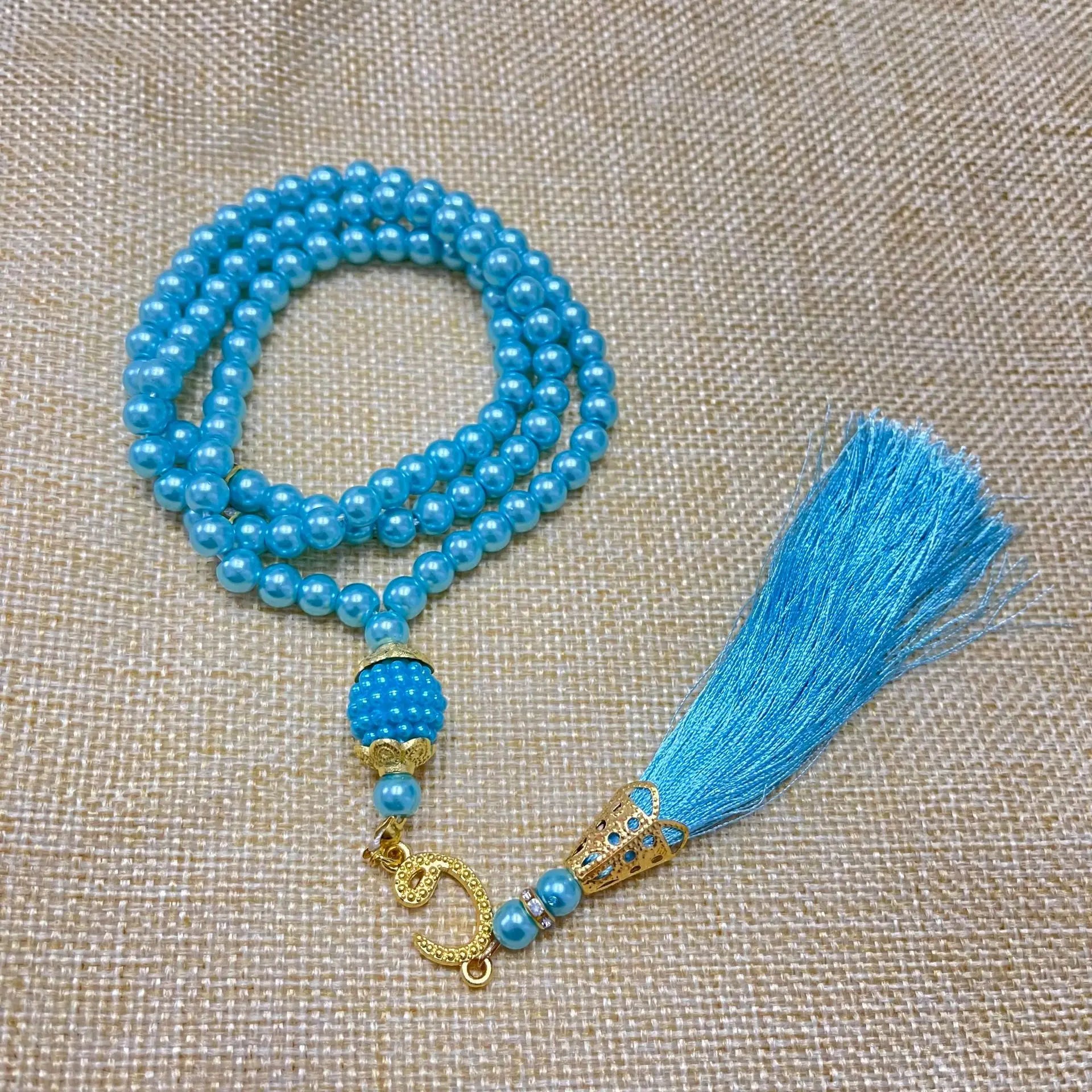 Misbaha 99 perles de verre Naeloura — vue secondaire 20