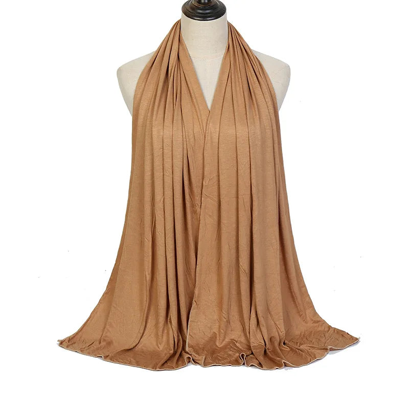 Foulard hijab jersey modal 170x60 cm Naeloura — vue secondaire 12