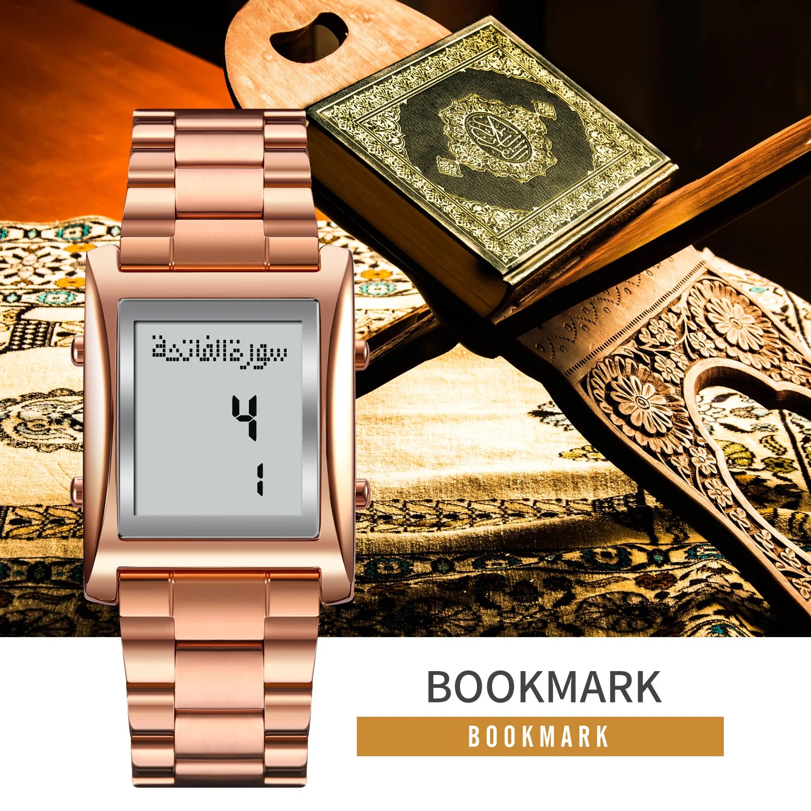Montre Azan Premium Qibla Naeloura — vue secondaire 8