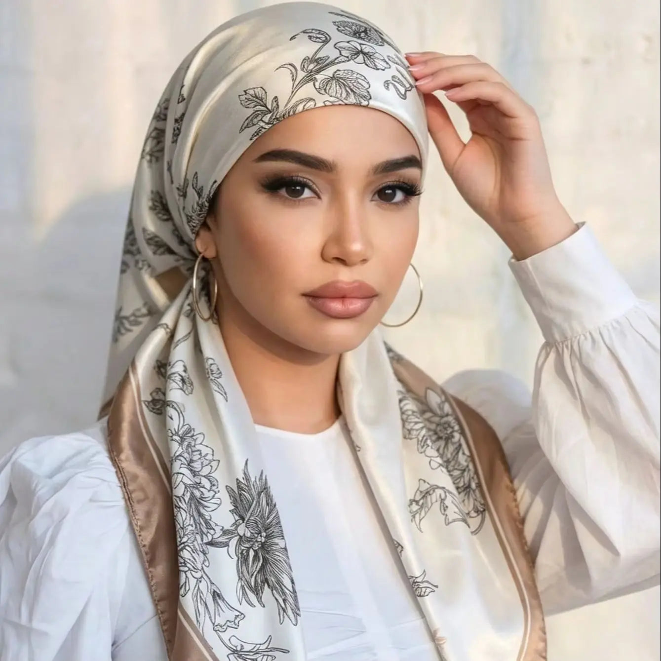 Turban Satin Instantané