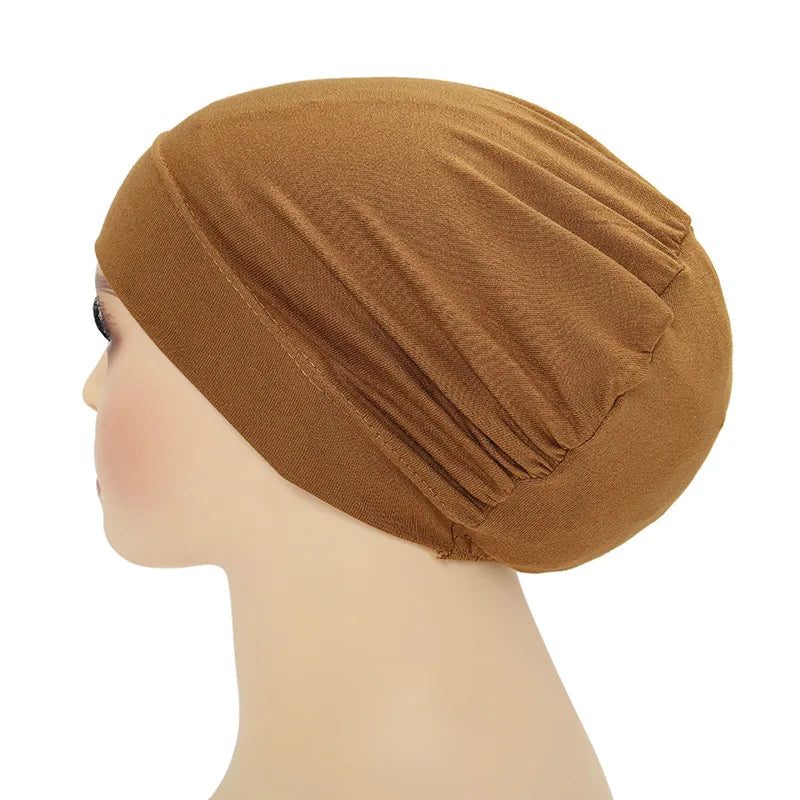 Bonnet sous-hijab modal extensible Naeloura — vue secondaire 16