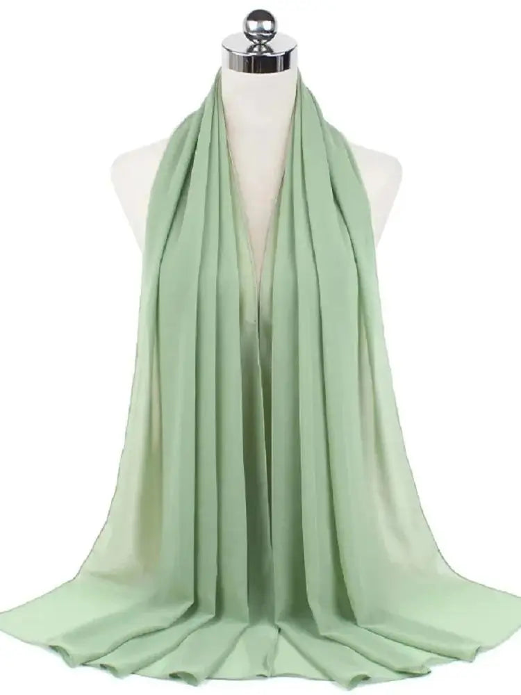 Foulard hijab mousseline prêt-à-porter 70x180 cm Naeloura — vue secondaire 7