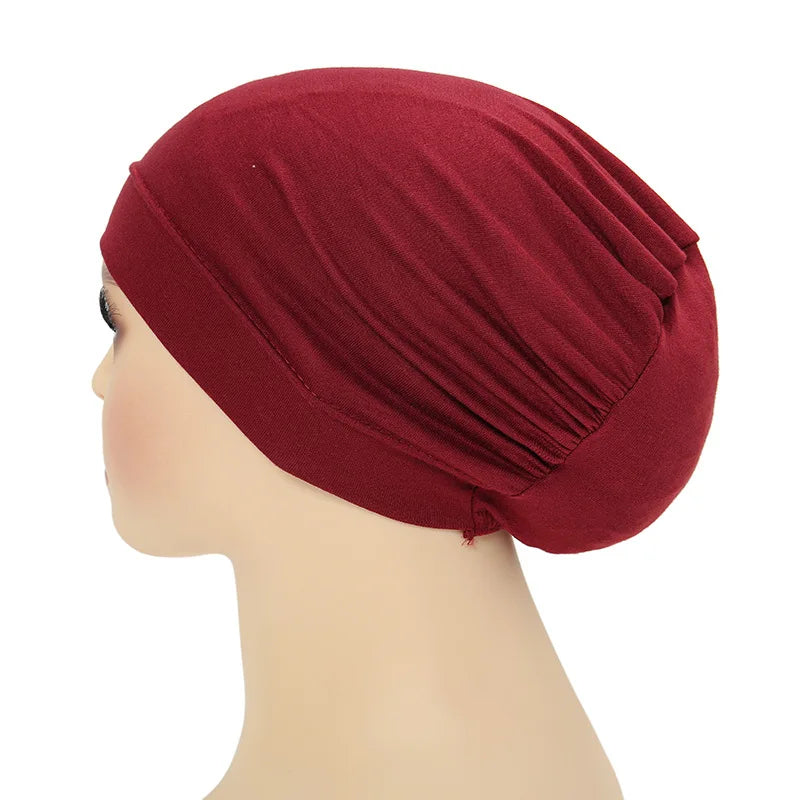 Bonnet sous-hijab modal extensible Naeloura — vue secondaire 17