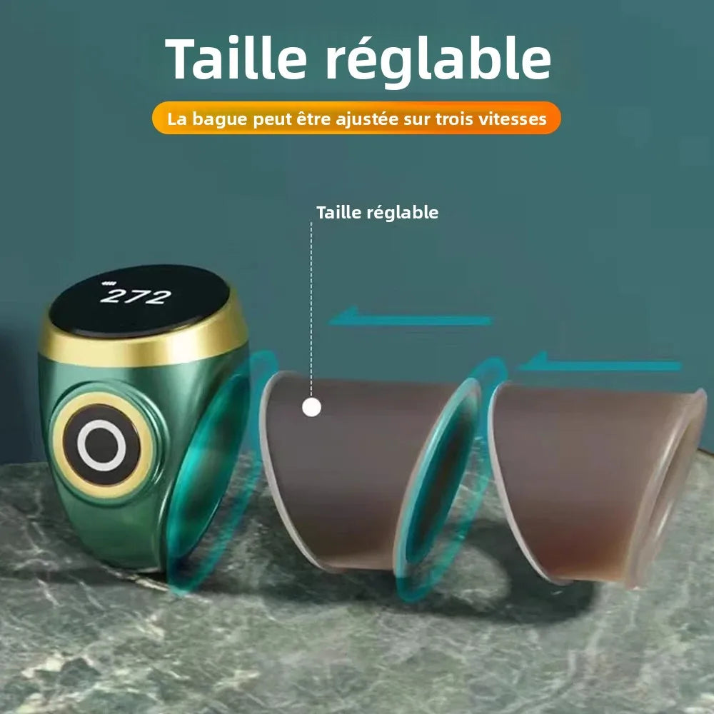 Bague tasbih tactile OLED compteur de zikr Naeloura — vue secondaire 7