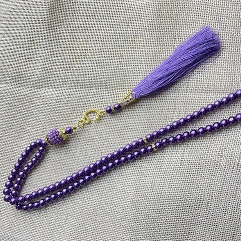 Misbaha 99 perles de verre Naeloura — vue secondaire 10