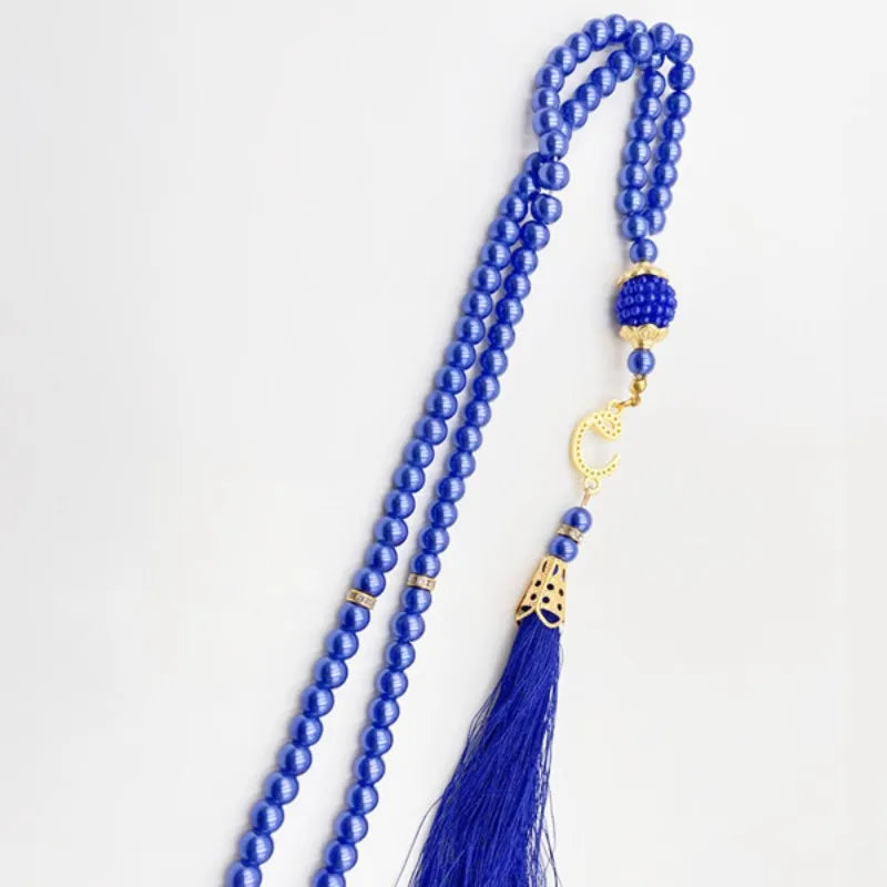 Misbaha 99 perles de verre Naeloura — vue secondaire 13