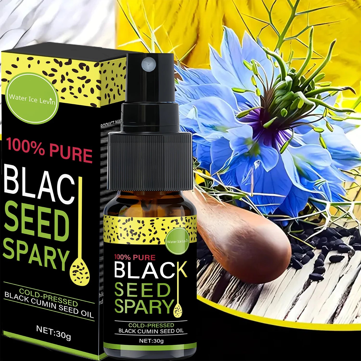 Spray huile de nigelle cheveux Naeloura — vue secondaire 6
