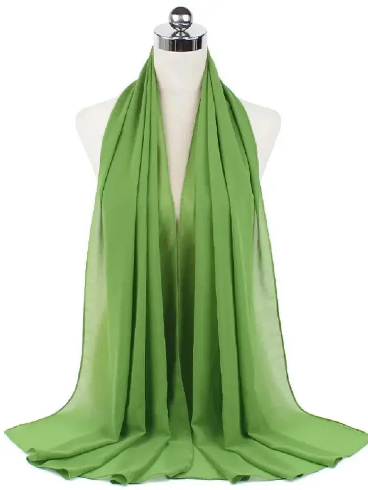 Foulard hijab mousseline prêt-à-porter 70x180 cm Naeloura — vue secondaire 34