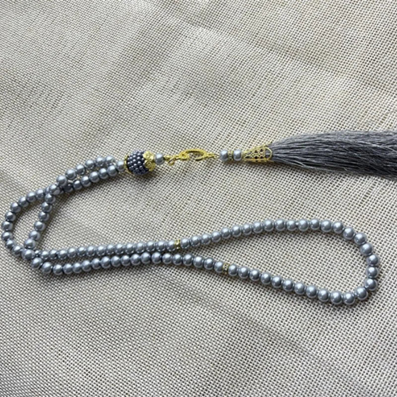 Misbaha 99 perles de verre Naeloura — vue secondaire 12