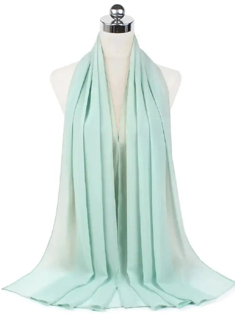 Foulard hijab mousseline prêt-à-porter 70x180 cm Naeloura — vue secondaire 60