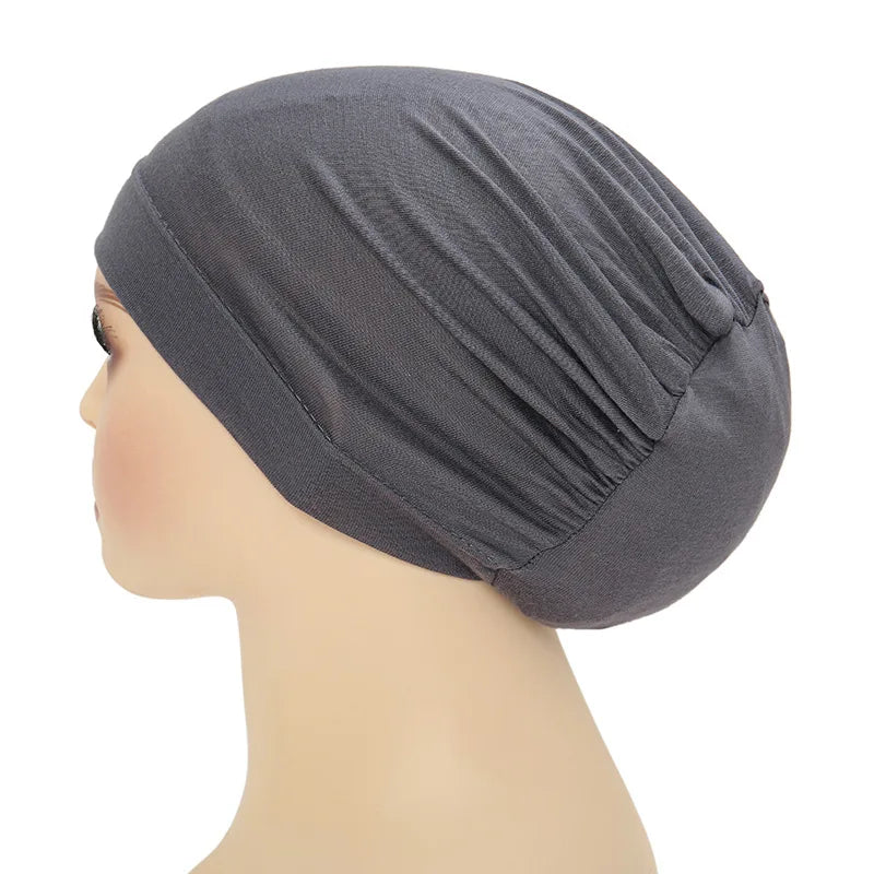 Bonnet sous-hijab modal extensible Naeloura — vue secondaire 14